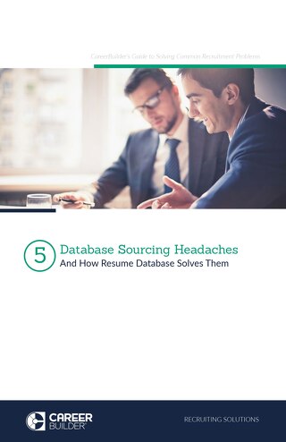 5 Database Sourcing Headaches and How Resume Database Solves Them