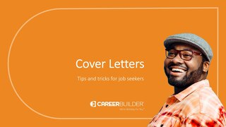 Cover Letter Tips from CareerBuilder