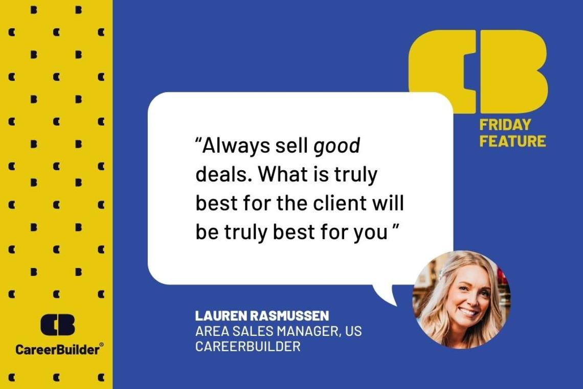 Employee Spotlight: Lauren Rasmussen, CareerBuilder Area Sales Manager