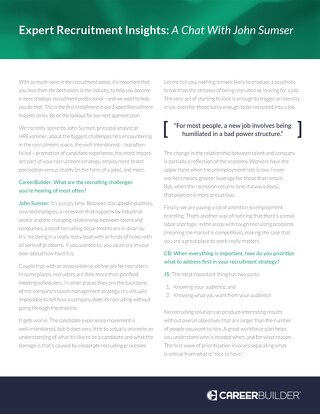 Expert Advice: How to Overcome Candidate Experience Challenges