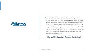 Express Employment Professionals Testimonials