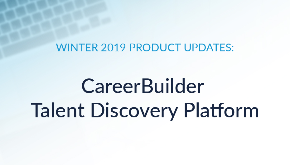Hit the Ground Working: Winter Product Updates to Talent Discovery Platform