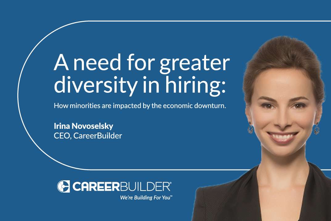 How companies can improve diversity in hiring from CareerBuilder CEO Irina Novoselsky