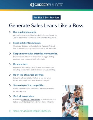 How To Generate Sales Leads Like A Boss