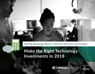 Make the Right Technology Investments in 2018