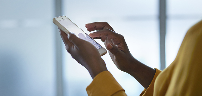 Recruiting candidates on mobile devices