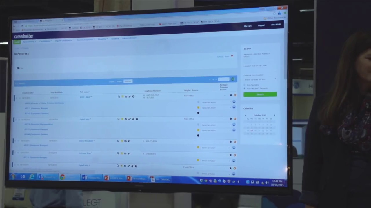 Talentstream Recruit Demo at HR Tech