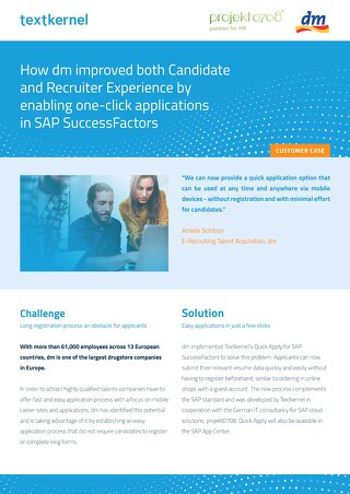Textkernel Case Study – how DM improved candidate experience