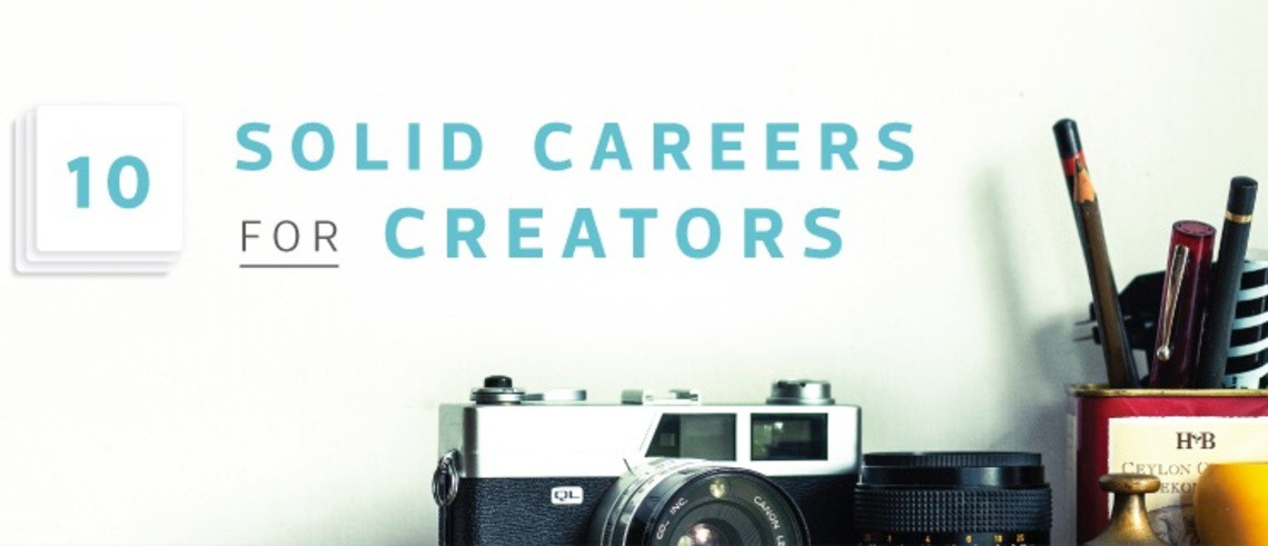 Top 10 jobs for creative people