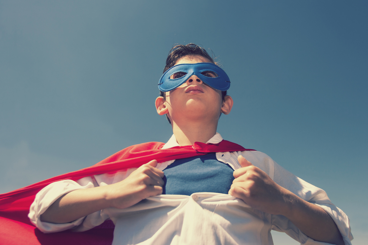 Time management skills superhero